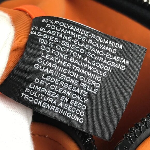 HERMES Neovan MM Clutch Bag Multi Pouch Makeup Pouch Pouch polyamide Orange - Picture 13 of 14